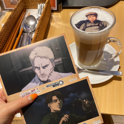 Charaum Cafe Japan Tokyo