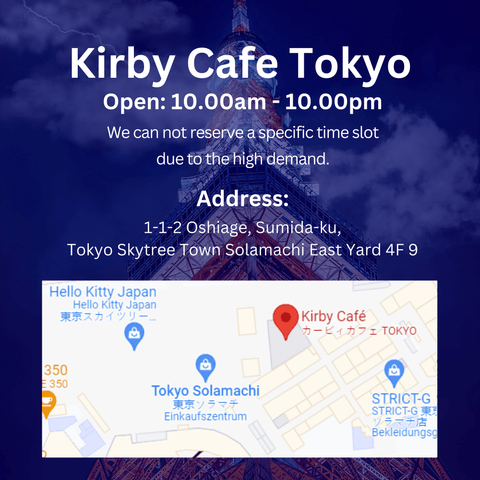 Kirby Cafe Reservation Japan Tokyo