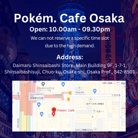 Pokémon Cafe Reservation Japan Osaka