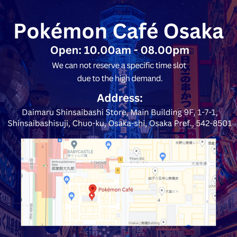 Pokémon Café Reservation Osaka